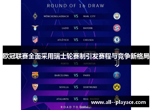 欧冠联赛全面采用瑞士轮赛制引发赛程与竞争新格局 欧冠联赛全面采用瑞士轮赛制引发赛程与竞争新格局